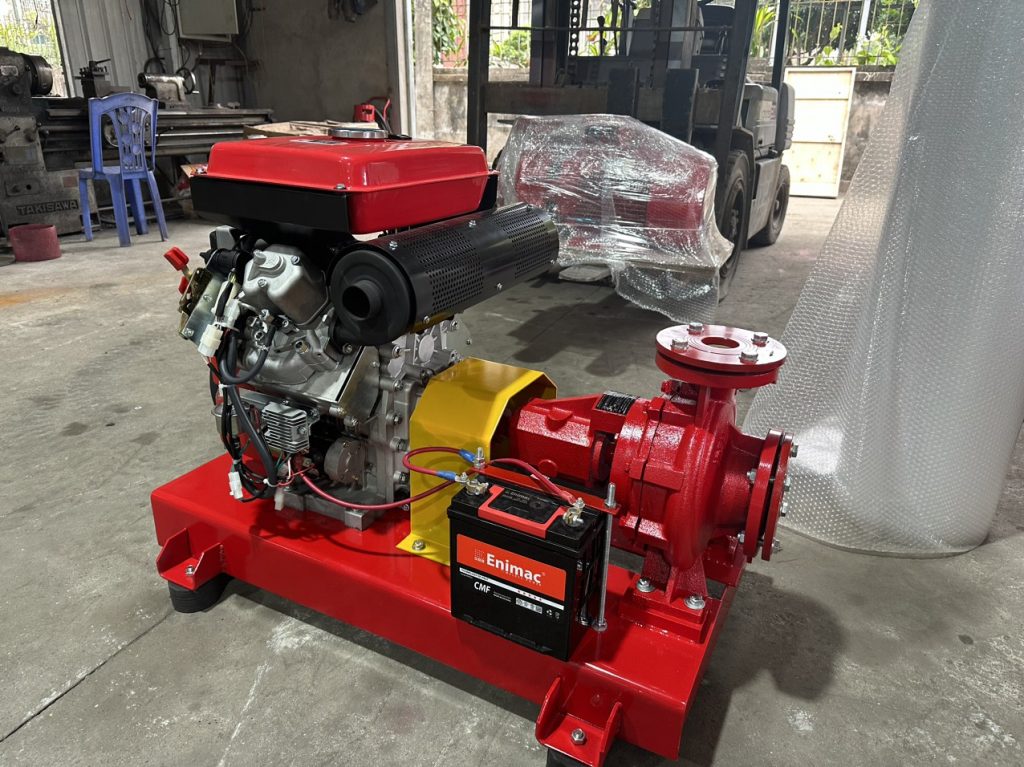 Máy bơm chữa cháy DIESEL VNPY 15kw- họng 50 HLR50-250/15